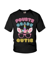 Fourth Grade Cutie - Unicorn Youth T-Shirt front