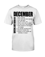 QUEENS ARE BORN IN DECEMBER Premium Fit Mens Tee tile