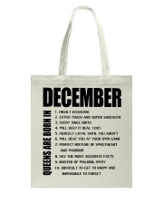 QUEENS ARE BORN IN DECEMBER Tote Bag tile