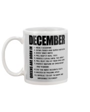 QUEENS ARE BORN IN DECEMBER Mug back