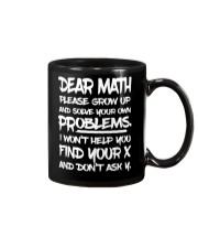 Dear math please grow up Mug tile