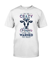 I'm the crazy Heifer Classic T-Shirt front