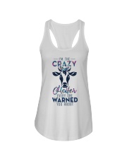I'm the crazy Heifer Ladies Flowy Tank tile