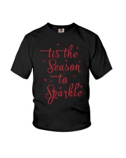 Tis The Season To Sparkle Festive Christmas Xmas Youth T-Shirt tile