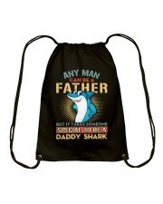 Daddy Shark Drawstring Bag tile