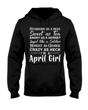 Stubborn As - April Girl Hooded Sweatshirt tile