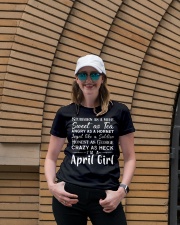 Stubborn As - April Girl Ladies T-Shirt lifestyle-women-crewneck-front-4