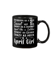 Stubborn As - April Girl Mug tile