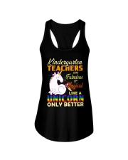 Kindergarten Teachers Like A Unicorn Ladies Flowy Tank tile