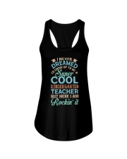 Super Cool Kindergarten Teacher Ladies Flowy Tank tile