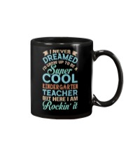 Super Cool Kindergarten Teacher Mug tile