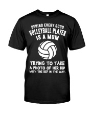 Behind every good Volleyball player Premium Fit Mens Tee tile