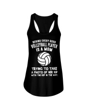 Behind every good Volleyball player Ladies Flowy Tank tile