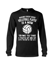 Behind every good Volleyball player Long Sleeve Tee tile