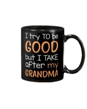 I try to be GOOD - Grandma Mug tile