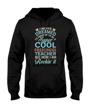 Super Cool Preschool Teacher Hooded Sweatshirt tile