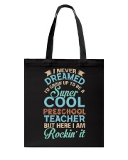 Super Cool Preschool Teacher Tote Bag tile