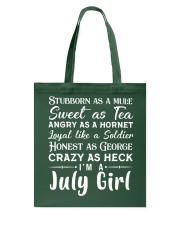Stubborn As - July Girl Tote Bag tile