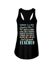 Stubborn As A Mule - 3rd Grade Teacher Ladies Flowy Tank tile
