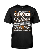 Love my curves tattoos Premium Fit Mens Tee tile