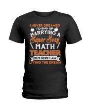 Super sexy math teacher Ladies T-Shirt tile