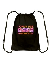 I ONLY USE SARCASM PERIODICALLY Drawstring Bag tile