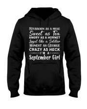 Stubborn As - September Girl Hooded Sweatshirt tile