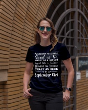 Stubborn As - September Girl Ladies T-Shirt lifestyle-women-crewneck-front-2