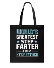 World's Greatest Step Father Tote Bag tile