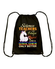 Science Teachers Like A Unicorn Drawstring Bag tile