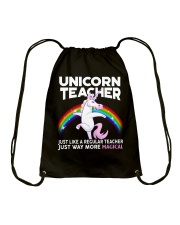 Unicorn Teacher - more Magical Drawstring Bag tile