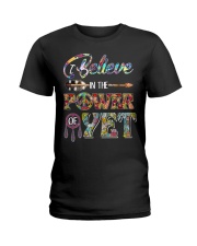 I BELIEVE IN THE POWER OF YET Ladies T-Shirt tile