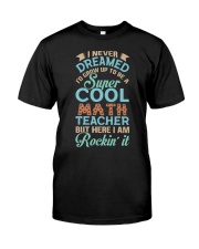 Super Cool Math Teacher Premium Fit Mens Tee tile