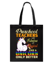 Preschool Teachers Like A Unicorn Tote Bag tile