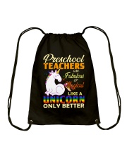 Preschool Teachers Like A Unicorn Drawstring Bag tile