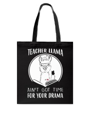 Teacher Llama Tote Bag tile