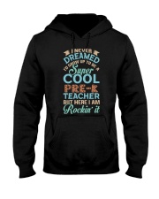 Super Cool Pre-K Teacher Hooded Sweatshirt tile