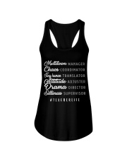 TEACHER LIFE Ladies Flowy Tank tile