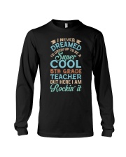 Super Cool 5th Teacher Long Sleeve Tee tile