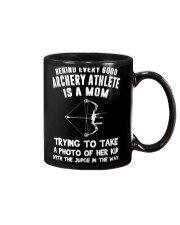 Behind every good Archery athlete Mug tile