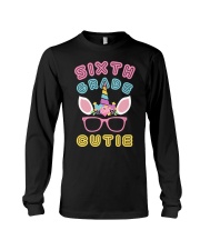 Sixth Grade Cutie - Unicorn Long Sleeve Tee tile