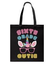 Sixth Grade Cutie - Unicorn Tote Bag tile