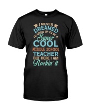 Super Cool Middle Teacher Premium Fit Mens Tee tile