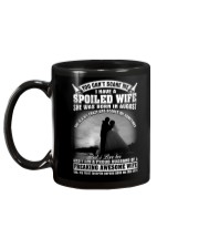 I Have A Spoiled Wife She Was Born In Aug Mug tile