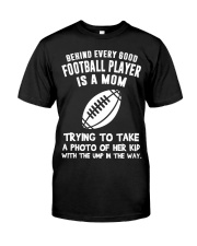 Behind every good Football player Premium Fit Mens Tee tile