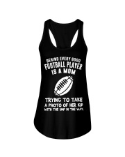 Behind every good Football player Ladies Flowy Tank tile