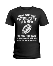 Behind every good Football player Ladies T-Shirt tile