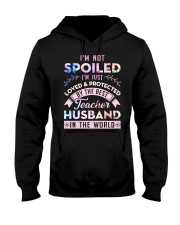 BEST TEACHER HUSBAND Hooded Sweatshirt tile