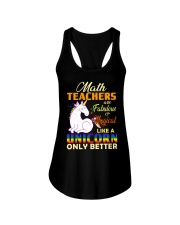 Math Teachers Like A Unicorn Ladies Flowy Tank tile