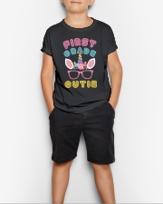 First grade Cutie - Unicorn Youth T-Shirt lifestyle-youth-tshirt-front-1